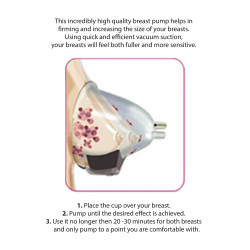Pumped Pompe à seins MEDIUM - Rose Gold